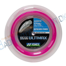 YONEX BG 66 Ultimax, Neon Pink